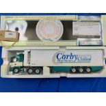 Corgi Scania Fridge Trailer - Corby Chilled Distribution - GC - Box OK