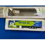 NZG Scania R & Fridge Trailer - Ter Wal BV - GC - Box worn