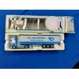 Corgi Scania Topline Curtainside - H J Van Bentum B V - GC - Box worn