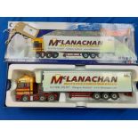 Corgi MAN TGX Fridge Trailer - McLanachan Transport - Fair - Box slight wear