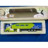 NZG Scania R & Fridge Trailer - Ter Wal BV - GC - Box worn