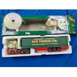 Corgi MAN TGA Curtainside - Ken Thomas Ltd - VGC - Box worn