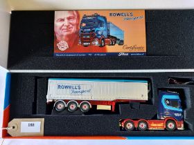 Tekno Scania Next Gen S-Series Highline With Tipping Trailer - Rowells Transport - VGC - Box OK