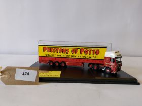 Oxford DAF 105 & Curtainside Trailer - Prestons of Potto - VGC - Case OK