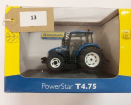 Universal Hobbies New Holland Power Star T4.75 Tractor - GC - Box slight wear