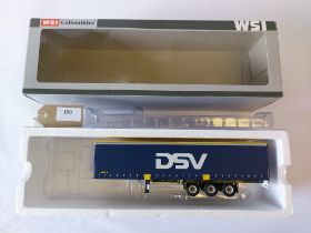 WSI 3 Axle Curtainside Trailer - DSV - VGC - Box slight wear