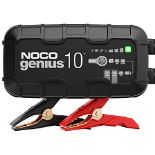 NOCO GENIUS10UK, 10A Car Battery Charger, 6V and 12V Portable Smart Charger, Battery Maintainer, Tr