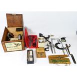 A Lewin carpenters universal plane, complete with attachments, instructions and original box,