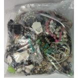 A collection of costume jewellery approx 10kg.