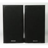 A pair of Monitor Audio Bronze BX 2 speakers, (serial No 103113), with magnetic detachable front