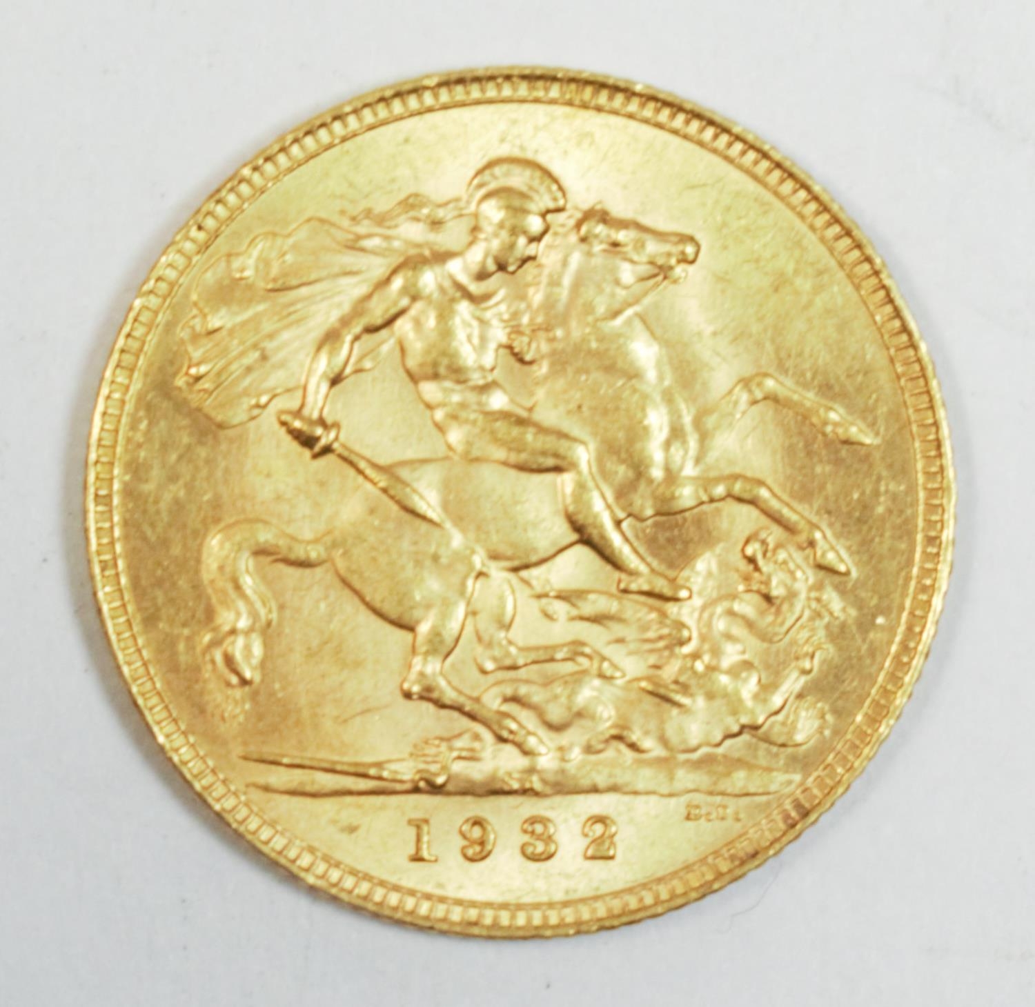 George V full sovereign 1932, South Africa mint - Image 2 of 2