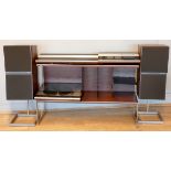 A Bang & Olufsen sound system, to include a Beomaster 2400-2 amplifier with built in tuner, a