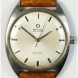 Omega De Ville automatic stainless steel gentleman's wristwatch, ref. 165.029, c. 1968, serial no.