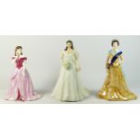 A Royal Doulton figurine, 'Catherine' Royal Wedding Day, Limited edition 4534/7500, HN5559, (