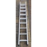 Abr Pro-Triple aluminium extending ladders. length when fully extended - 6 metres.