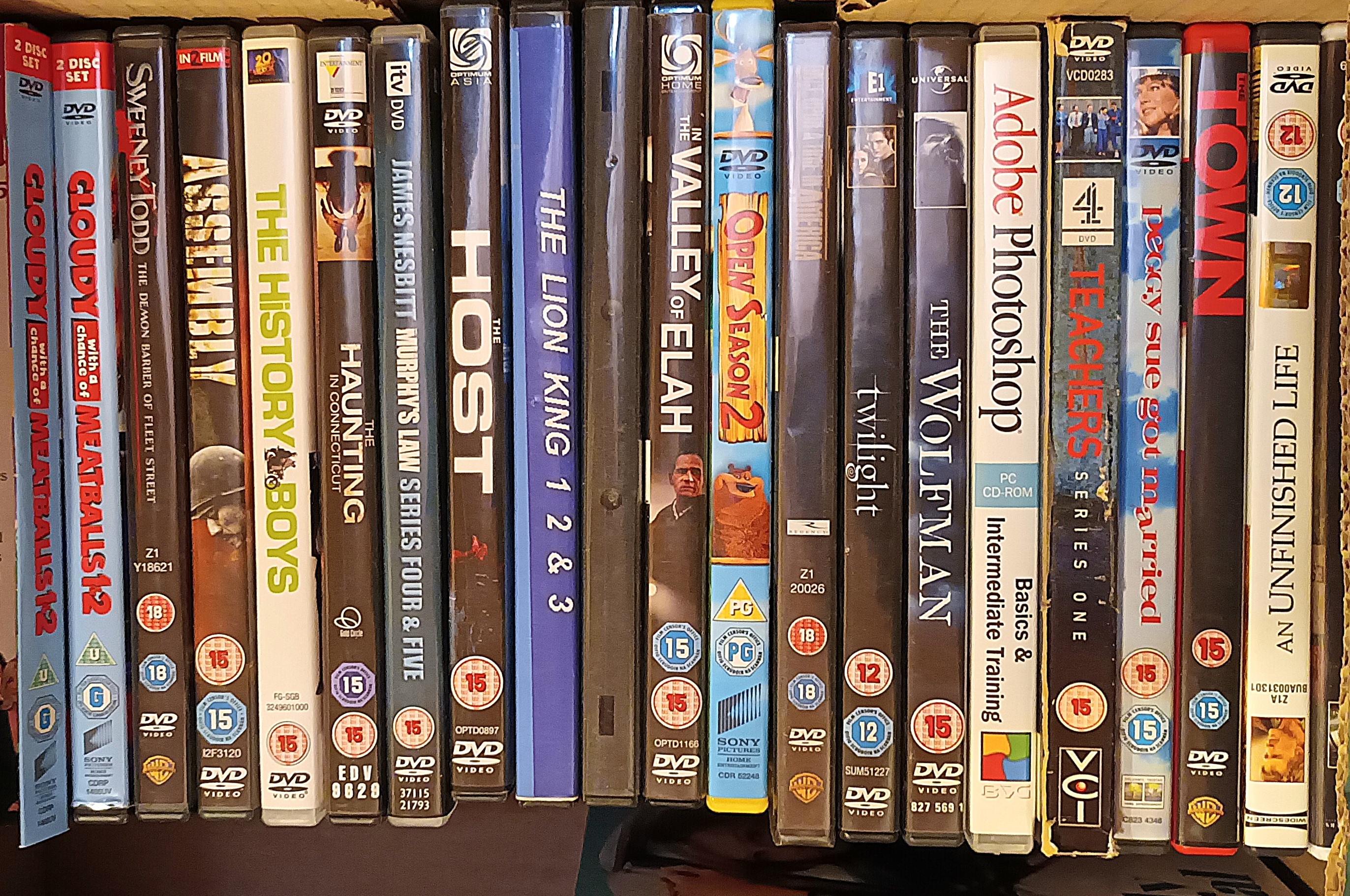 Three boxes of DVDs including films, box sets and documentaries, containing Friends, Ally McBeal, - Image 3 of 4