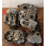 A Burman GB2A H53 partial gearbox and other gearbox cases