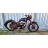 c.1953/6 BSA C11G, 249cc, project. Registration number not registered. Frame number C11S 118239.