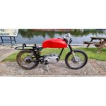 c.1965 Royal Enfield Continental GT Project, 248cc. Registration number, not registered. Frame