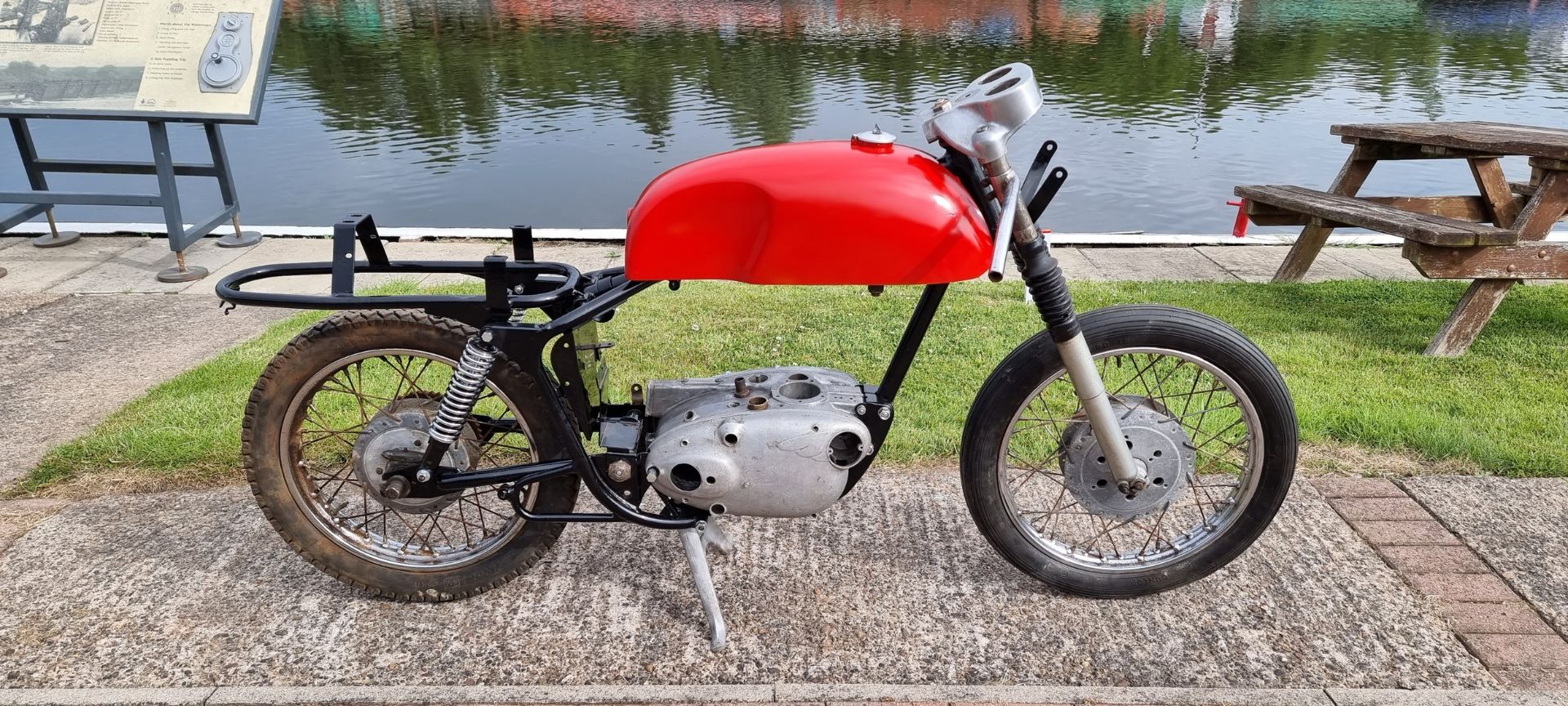 c.1965 Royal Enfield Continental GT Project, 248cc. Registration number, not registered. Frame