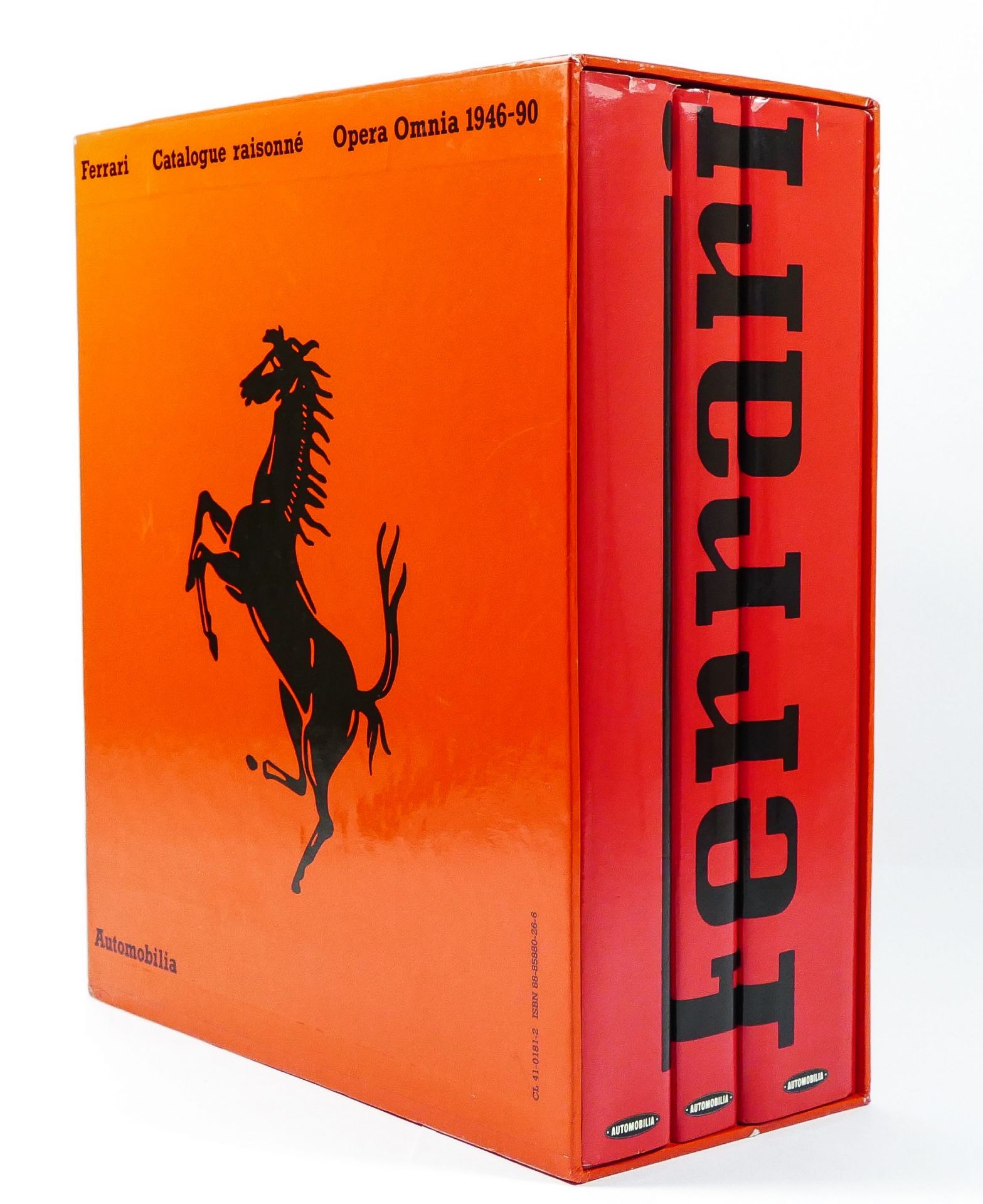 Bruno Alfieri, Ferrari 1946-1990, Opera Omnia, in Italian, English and French, limited edition of - Image 2 of 3