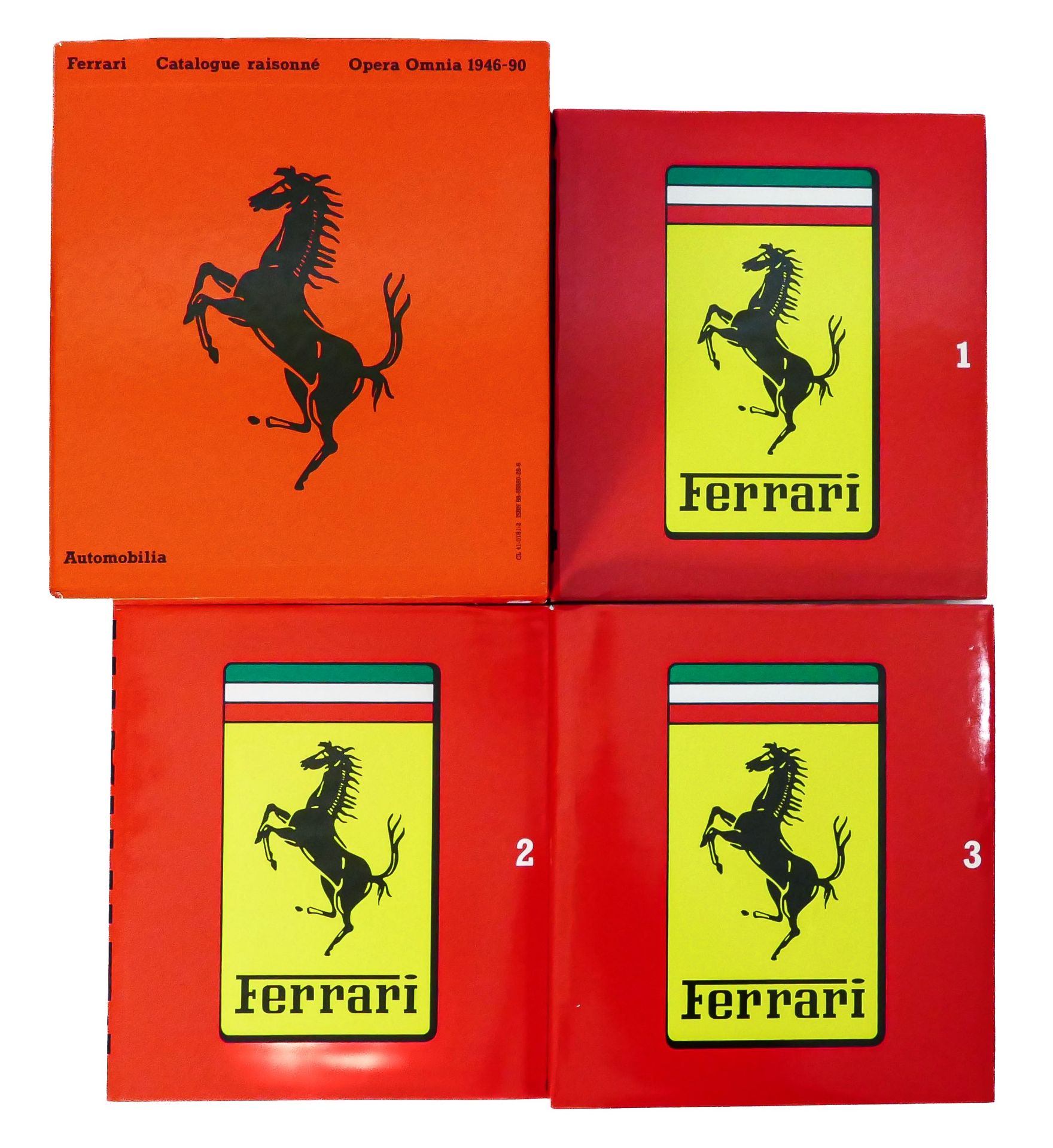 Bruno Alfieri, Ferrari 1946-1990, Opera Omnia, in Italian, English and French, limited edition of - Image 3 of 3