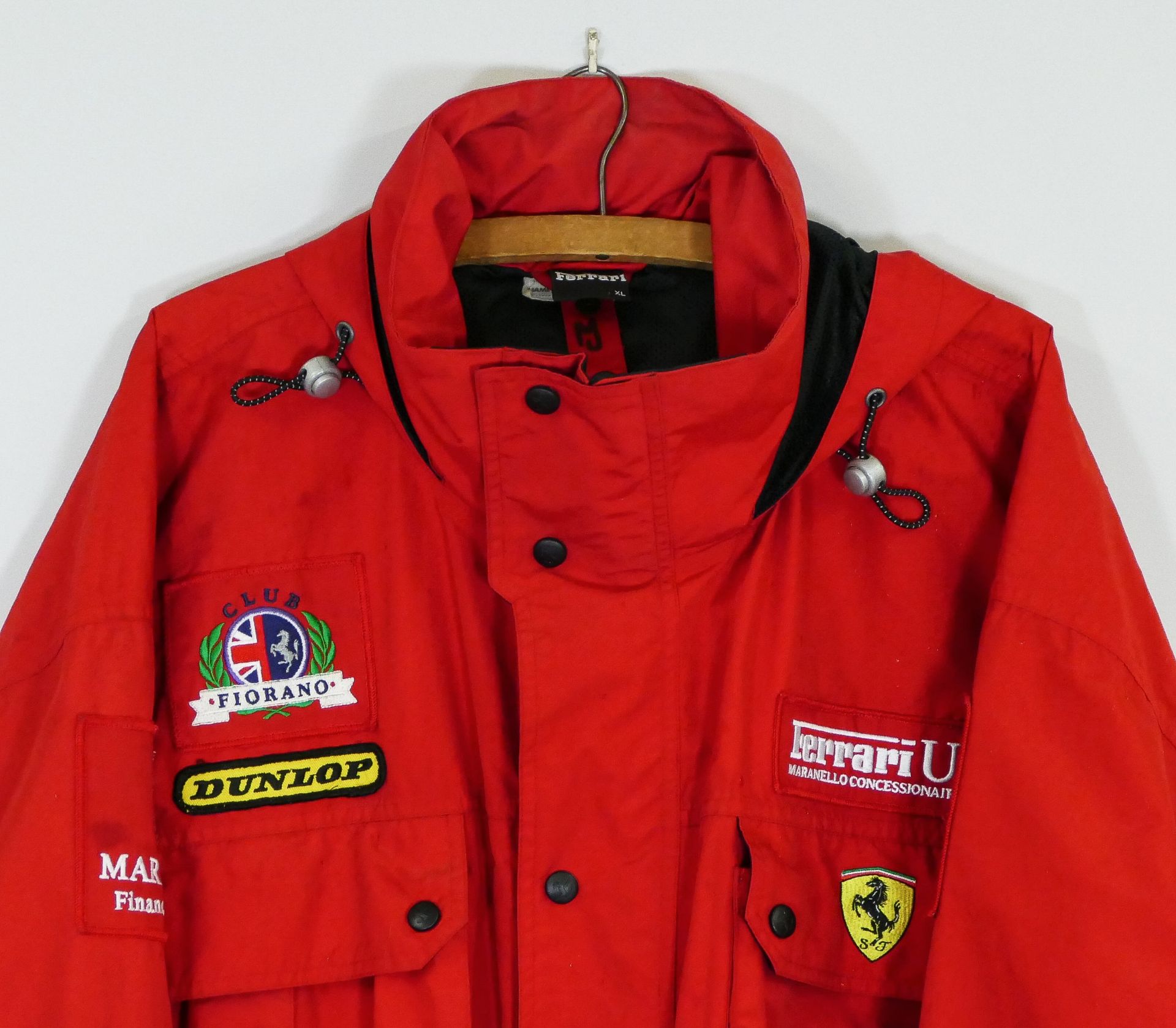 Ferrari Veloqx Motorsport/Team Maranello Concessionaires team jacket, size XL, as worn during the - Image 2 of 11