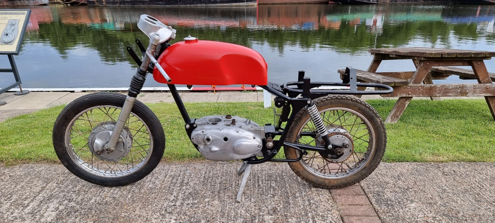 c.1965 Royal Enfield Continental GT Project, 248cc. Registration number, not registered. Frame - Image 2 of 9