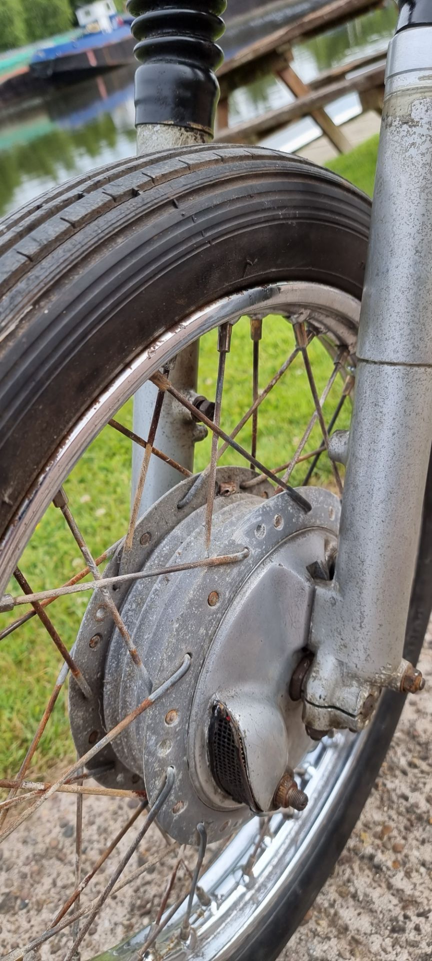 c.1965 Royal Enfield Continental GT Project, 248cc. Registration number, not registered. Frame - Image 6 of 9