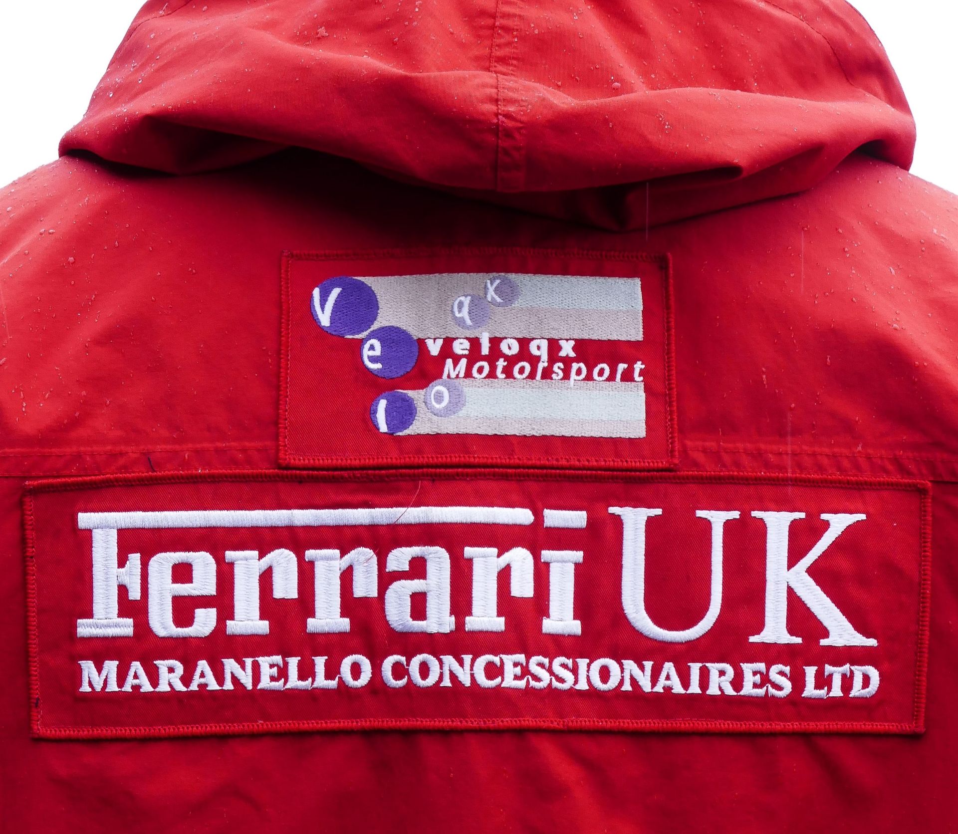 Ferrari Veloqx Motorsport/Team Maranello Concessionaires team jacket, size XL, as worn during the - Image 8 of 11