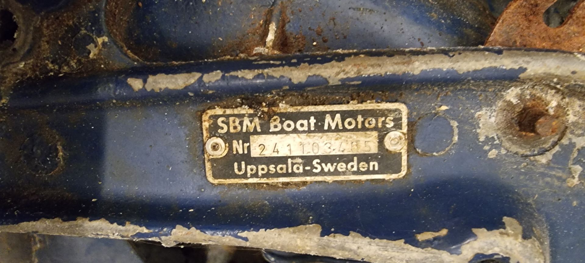 A Swedish Crescent 25S Sunrise out board engine, spares or repair. - Image 2 of 3