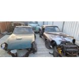 1972 and 1973 Jensen Healey, 1973cc Projects. Registration number WVG 245L. Chassis number 10226.