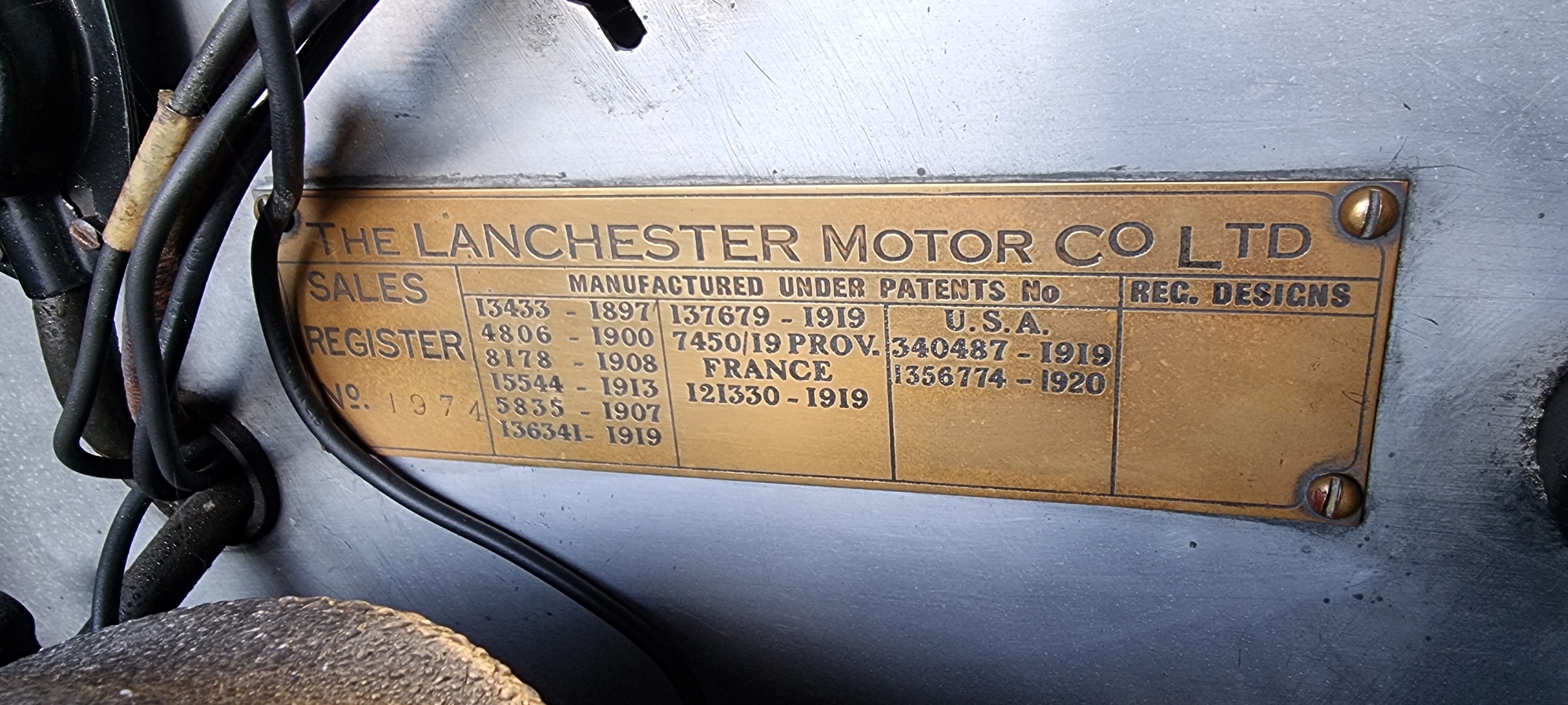 1927 Lanchester 40, 6,200cc. Registration number YF 1847, not recorded with DVLA. - Image 25 of 39