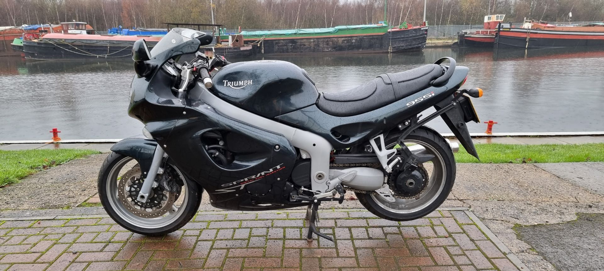 2003 Triumph Sprint 955i, 955cc. Registration number YJ03 YHZ. Frame number 3MTTF650XH3171997. - Image 2 of 13