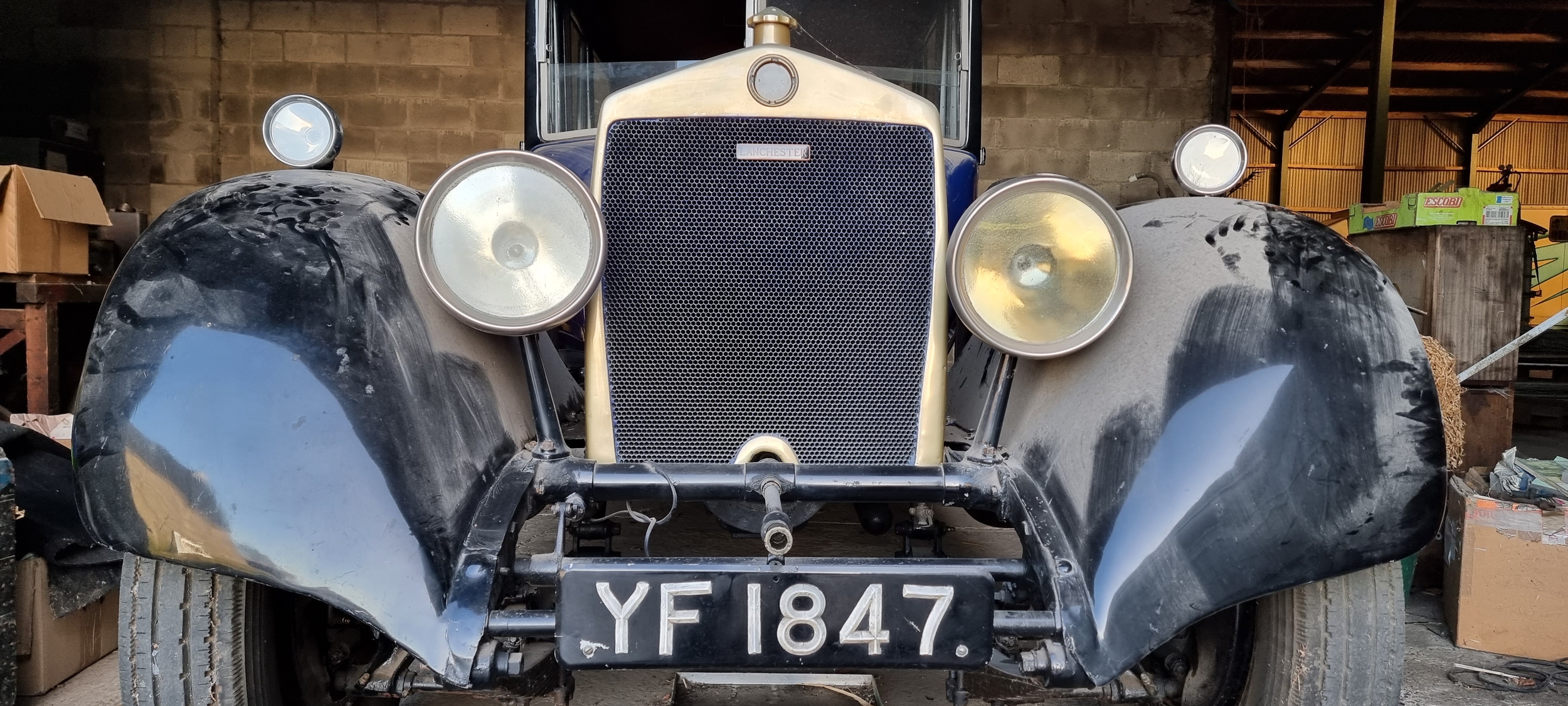 1927 Lanchester 40, 6,200cc. Registration number YF 1847, not recorded with DVLA. - Image 7 of 39