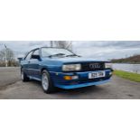 1985 Audi Ur Coupe Quattro 10V, 2144cc. Registration number B25 TRW. Chassis number