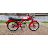 c. late 1950's/early 1960's Itom Sports 50cc. Registration number not registered.