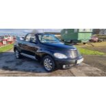 2006 Chrysler PT Cruiser Limited Convertible, 2,429cc, petrol/manual. Registration number MT56