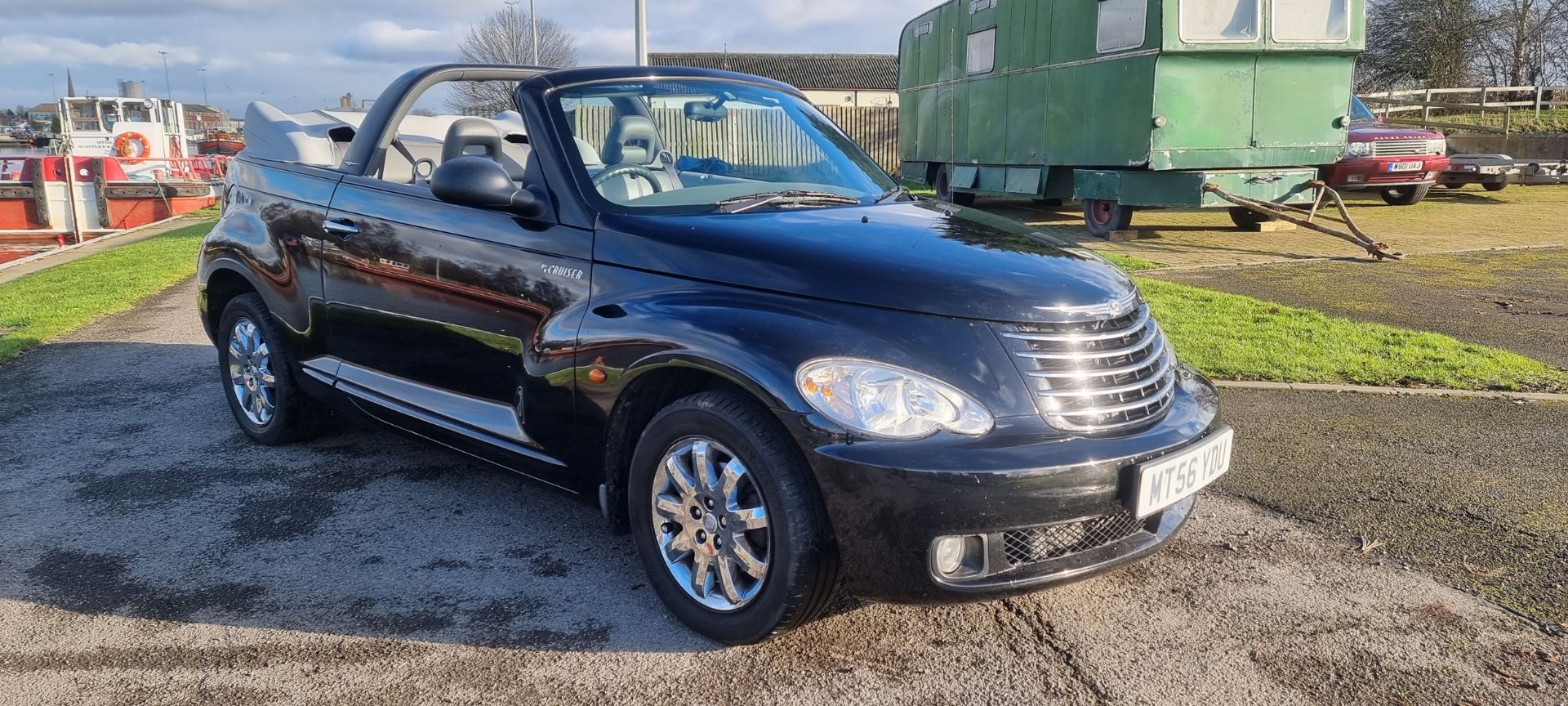 2006 Chrysler PT Cruiser Limited Convertible, 2,429cc, petrol/manual. Registration number MT56