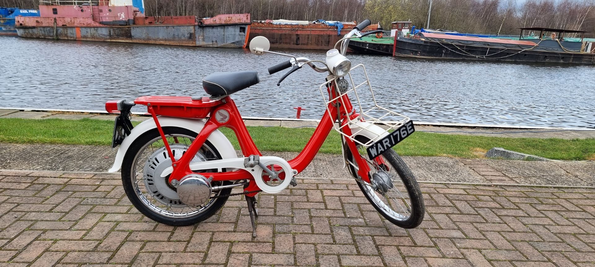 1967 Honda P50. 49cc. Registration number WAR 176E (non transferrable). Frame number P50 -