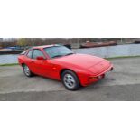 1986 Porsche 924S, 2,479cc. registration number C427 XSC. Chassis number WPOZZZ92ZGN401227. Engine