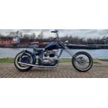 1981 Chopper, 750cc. Registration number YGF717W. Frame number JHMSC 01211274. Engine number JB