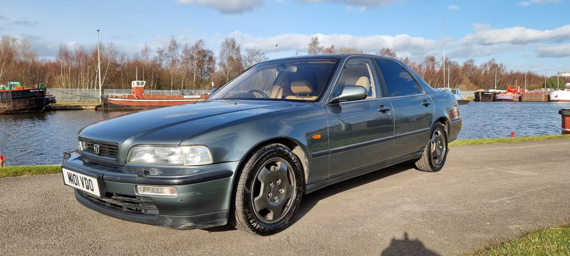 1994 Honda Legend automatic, 3,206cc. Registration number M101 VDO. Chassis number - Image 2 of 19