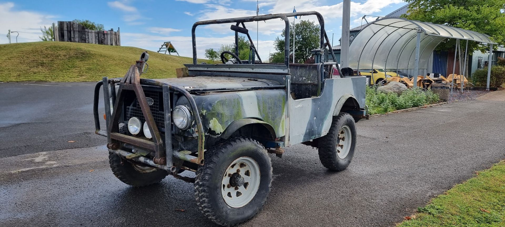 c.1950/51 Land Rover 80" Trials. Registration number not registered. Chassis number none found, - Image 4 of 20