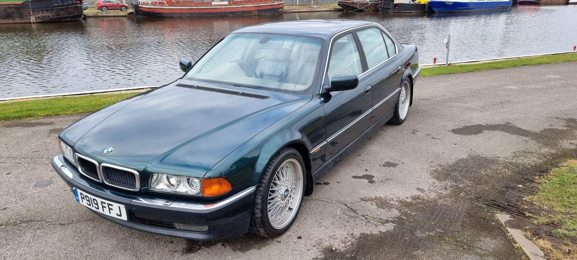 1996 BMW 740iL, 4398cc. Registration number P919 FFJ. Chassis number WBAGJ82060DB29182. Engine - Image 5 of 30