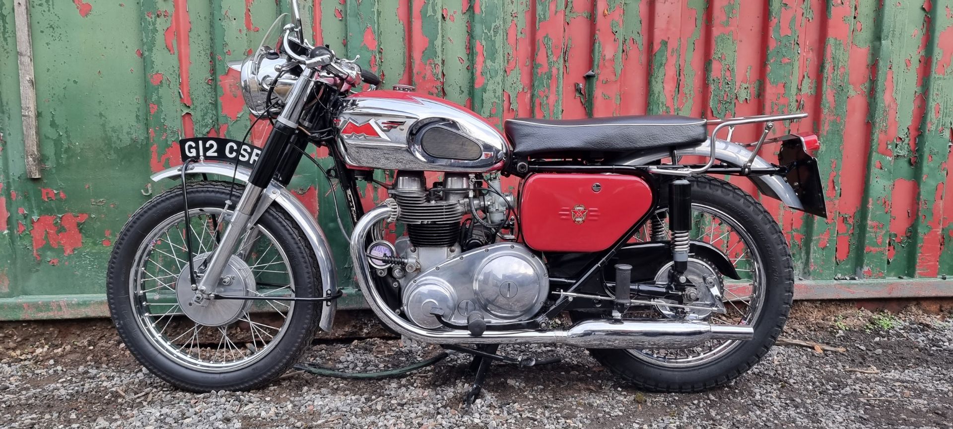 1964 Matchless G12 CSR, 648cc. Registration number CTN 372B. Frame number overpainted A85338. Engine - Image 2 of 18