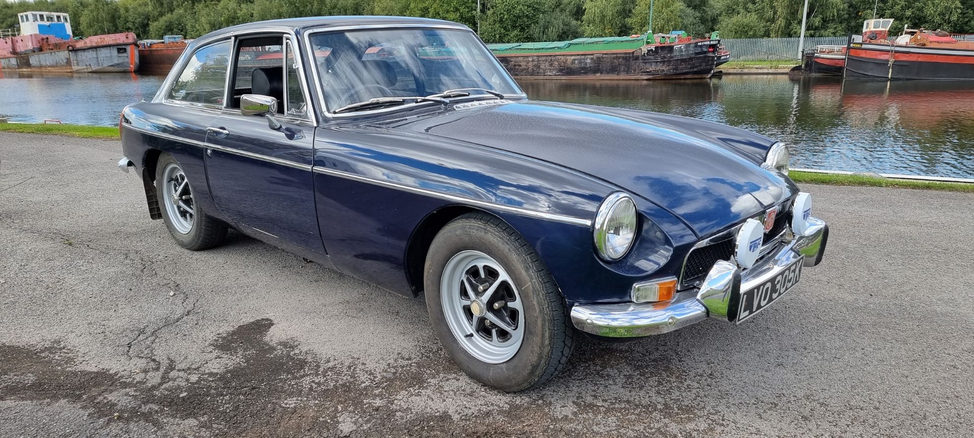 1972 MG BGT 1798cc. Registration LVO 305K Coupe