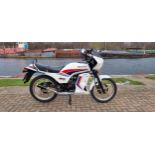 1985 Kawasaki AR 125, 123cc. Swiss full power. Registration number C475 OVW. Frame number AR125A