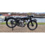 1938 New Imperial Model 23, 148cc. Registration number ENF 385. Frame number 87/35007/26. Engine