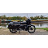 1955 Vincent Series D Black Knight, 998cc. registration number PCR 836. Frame number, headstock RD